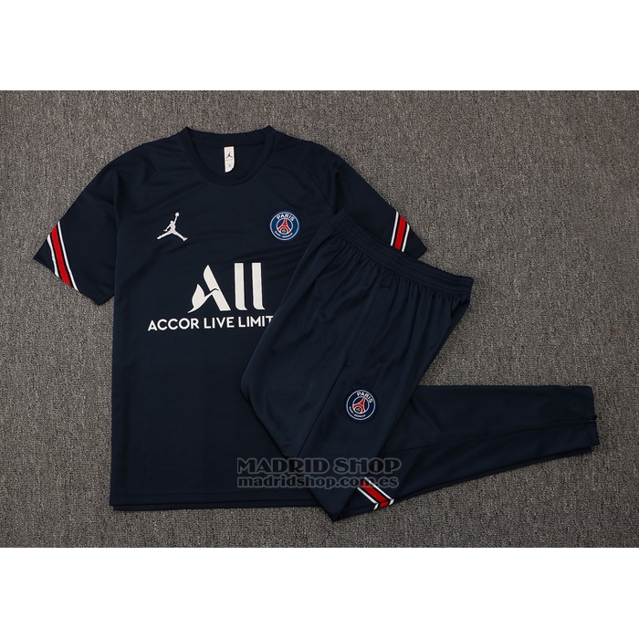 Chandal del Paris Saint-Germain Manga Corta 2021-2022 Azul